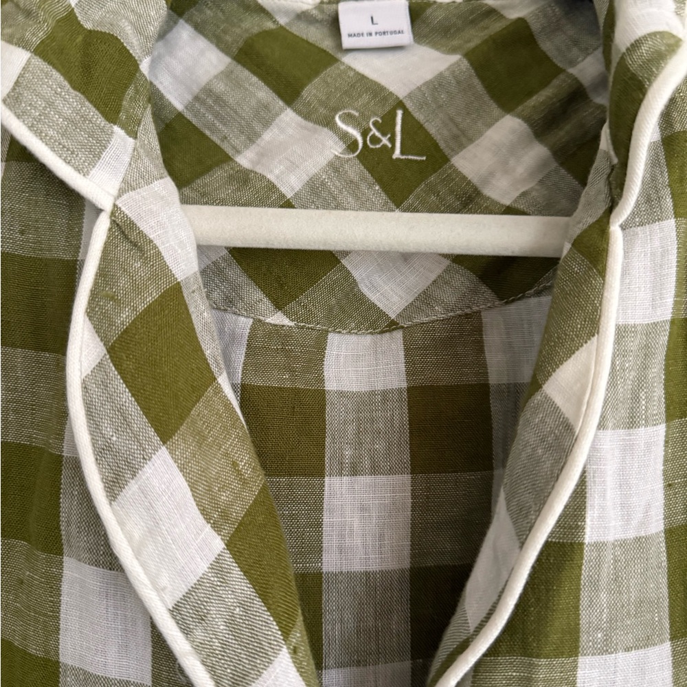 Serena & Lily linen pajamas